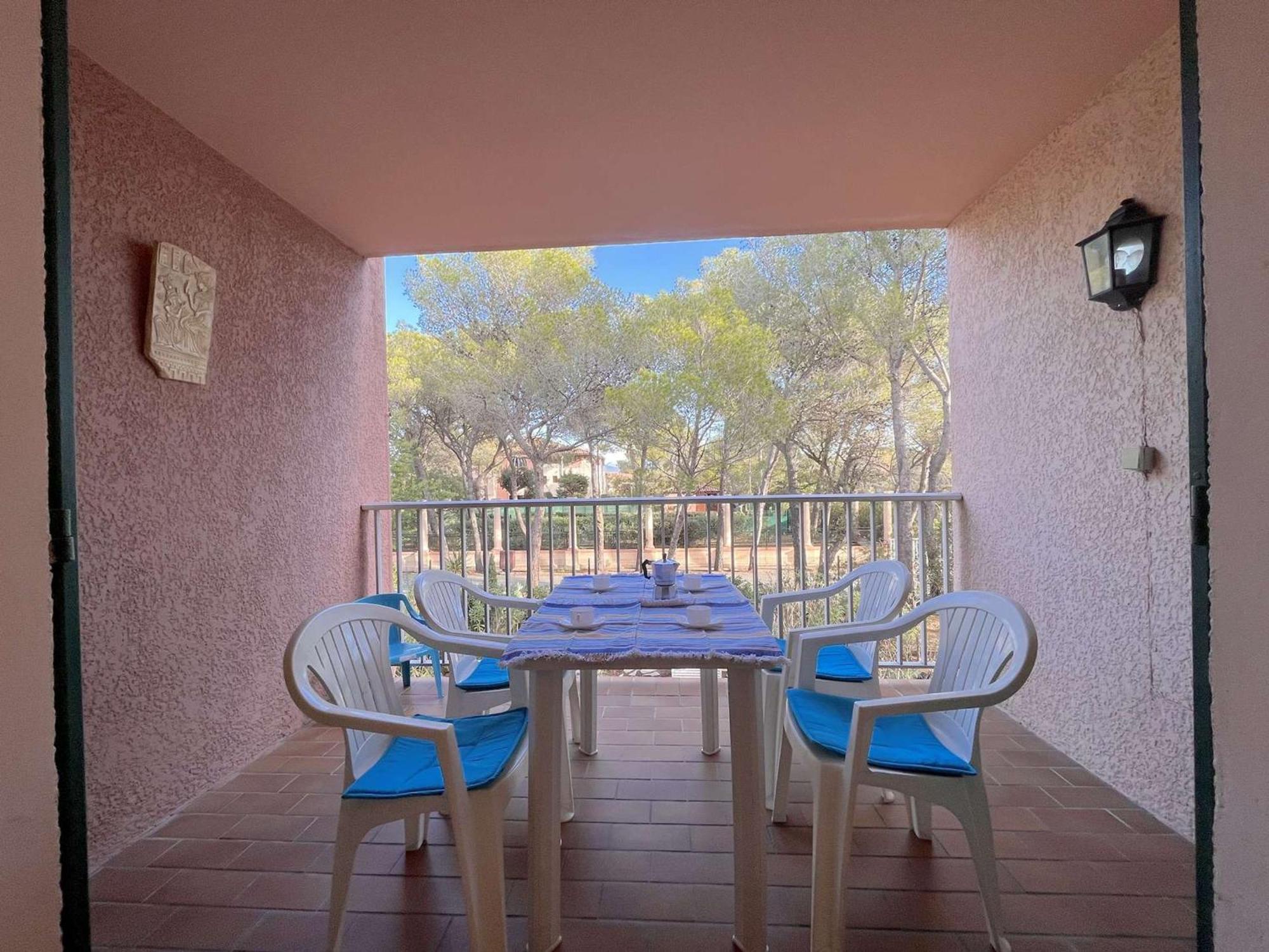 Studio Cabine Avec Piscine, Tennis Et Parking A 400M De La Plage - 4 Couchages, Saint-Aygulf - Fr-1-226A-89 Saint Aygulf Buitenkant foto